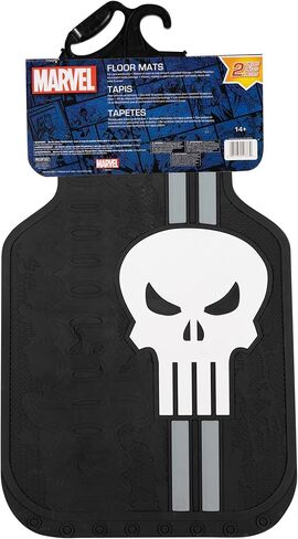 سجادات أرضية أمامية من البلاستيك اللون 002333R01 من Marvel Punisher - قطعتان in Kuwait