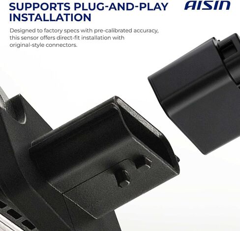 AISIN AFTERMARKET MAFFD-00086 مستشعر تدفق الهواء الشامل (MAF) مع غطاء - متوافق مع Ford F-150 1994-1997، F-250 1992-1997، F-350 1995-1997، Bronco 1994-1996 in Kuwait