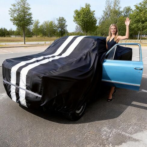 Custom Truck Car Cover Fit for Dodge Ram 2500/3500(2002-2026) Crew Cab LB, All Weather 10 Layers Outdoor Exterior Covers, Waterproof Breathable Sun Sonw Wind Dust UV Protection with Zipper in Saudi Arabia