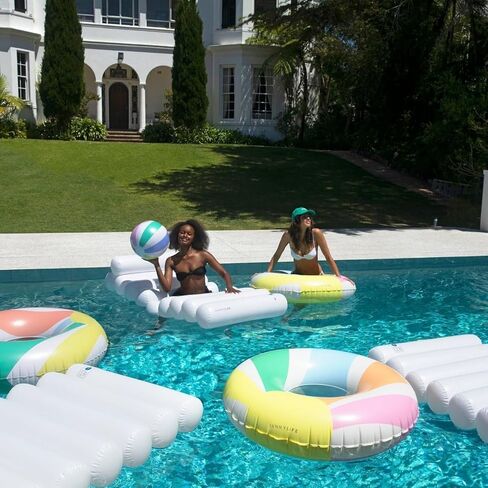 Sunnylife Inflatable Beach Ball | Pool Side Pastel Gelato in Kuwait