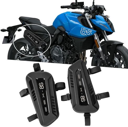 For GSX-8T GSX-8TT GSX-8R GSX-8S Motorcycle saddle bag waterproof triangle frame bag hard shell side hanging bag seat tube accessories storage bag (GSX-8S) in Saudi Arabia