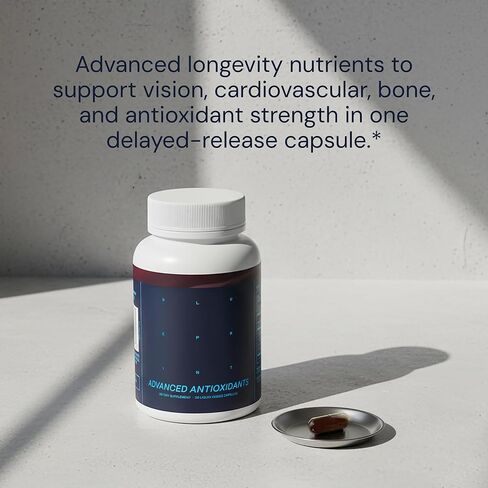 Blueprint Bryan Johnson Essential Softgel Supplement - Letein, Zeaxanthin, Lycopene, Vitamin K1 & K2 MK-7 & MK-4 - Optimal Vision, Bone & Heart Health Support - Vegan, All Ages (30 Servings) in Saudi Arabia
