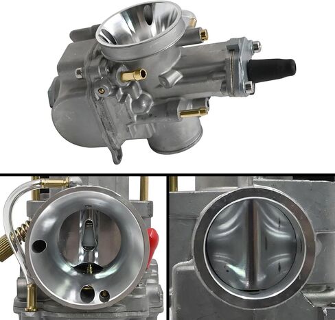 Priprilod Carburator ومجموعة أحذية السحب مع حامل مشعب السحب متوافق مع Kawasaki KX85 KX100 2001-2021 متوافق مع مجموعة المكربن ​​للدراجات النارية KX85/100 in Kuwait