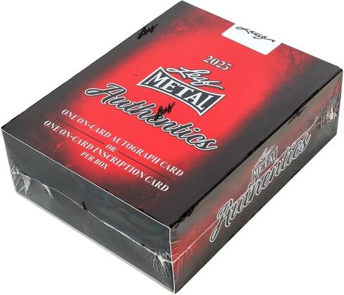 2025 Leaf Metal Authentics Volume 2 Multi-Sport Trading Card Box (Look for 1 on-Card Autograph or on-Card Inscription Autograph Per Box) in Saudi Arabia