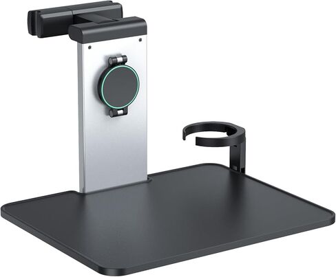 Versatile Car Mount Table Board for Backseat Headrests，Built-in Magnetic Phone/Laptop/iPad Mount，a Cup Holder and a Foldable Table Board， for in-car Work，Dining and Entertainment (PB-201) in Saudi Arabia