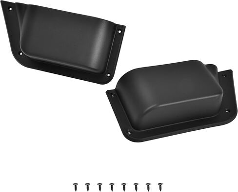 Rear Door Storage Pockets for Ford Bronco Accessories, Back Door Side Boxes Cup Holders Storage Interior Organizer Compatible with Ford Bronco 2021-2025 4 doors, 2 PCS in Kuwait