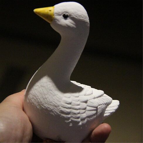3D الأوز الحيوان تمثال سيليكون مقاومة للحرارة قوالب راتنجات الايبوكسي لصناعة الصابون شمعة الجبس الديكور ديكور المنزل قوالب السيليكون الطين الاسمنت in Kuwait