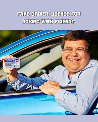 Peter Griffin Driver License ID/Funny Plastic License/Family Guy Fans Complement for Costumes/Double Sided | Collectible Trading Card Driver’s License | Novelty Gift for Holidays in Saudi Arabia
