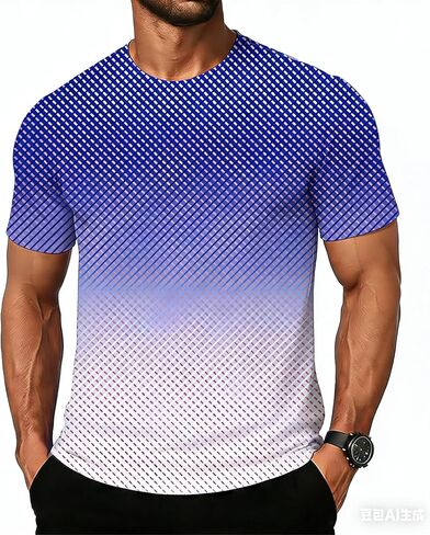 Cozople Men's Athletic T-Shirt Dry Fit Workout Gym Shirt Performance Moisture Wicking Running Short Sleeve Tops M-XXL in Saudi Arabia