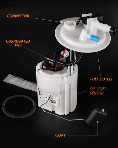 OKLPF Electric Fuel Pump Module Assembly Compatible With 2011 2012 2013 2014 Hyundai Sonata 2.4L L4,2012 2013 2014 2015 Kia Optima 2.4L L4,Replace E9120M SP3037M in Kuwait