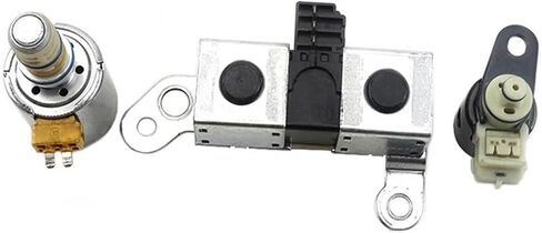 4R70W Solenoid Valve Set 4R75W Gearbox Solenoid Set 3pcs Compatible For Ford F150 98-04 Auto Parts in Saudi Arabia