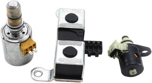 4R70W Solenoid Valve Set 4R75W Gearbox Solenoid Set 3pcs Compatible For Ford F150 98-04 Auto Parts in Saudi Arabia