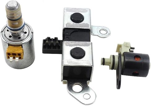 4R70W Solenoid Valve Set 4R75W Gearbox Solenoid Set 3pcs Compatible For Ford F150 98-04 Auto Parts in Saudi Arabia