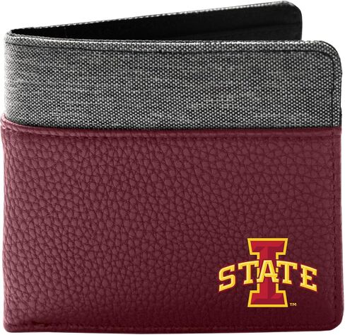 Littlearth NCAA Unisex-Adult Soft Pebble Faux Leather Bi-Fold Wallet in Saudi Arabia