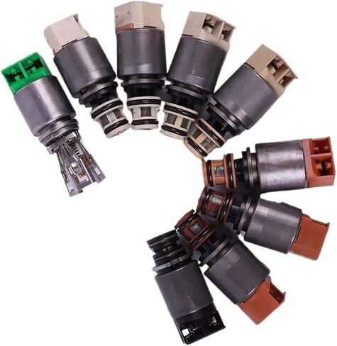 9 PCS Automatic Transmission Solenoids Kit 8HP45 8HP70 Compatible For Audi Q7 Compatible For Jaguar XJ/Range Rover Car Engine Accessories Replacement Part in Kuwait