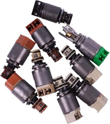 9 PCS Automatic Transmission Solenoids Kit 8HP45 8HP70 Compatible For Audi Q7 Compatible For Jaguar XJ/Range Rover Car Engine Accessories Replacement Part in Kuwait
