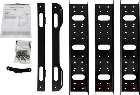 Buyers Products OPH24B 24 Inch Steel Outrigger Pad Holder, Durable Transport Rack for Crane Pads on Utility Trucks, Service Bodies & Flatbeds, Universal Mounting Slots, Black Powder-Coat Finish in Kuwait