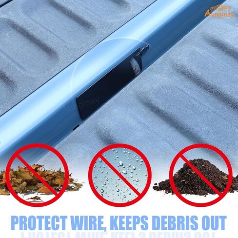 Aunginsy Tailgate Hole Cover Compatible with Ford Maverick 2022 2023 2024 2025 Aluminum Tailgate Hole Plug Waterproof Wire Seam Protector Dust Rear Bumper Insert Cover Replacement Exterior Accessories in Kuwait
