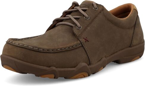 Twisted X Men's Boat Shoe Ultralite X Shitake Driving Moc in Saudi Arabia