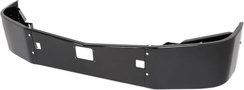 ALMULOO Front Bumper Compatible with 2015-2022 Peterbilt 579 1st Gen Steel Powder Coated Black in Kuwait