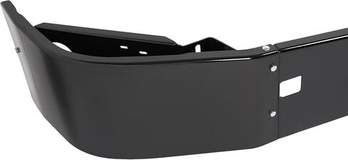 ALMULOO Front Bumper Compatible with 2015-2022 Peterbilt 579 1st Gen Steel Powder Coated Black in Kuwait