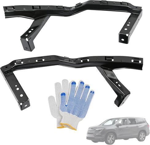 Front Bumper Bracket Left & Right Upper 71140-TG7-A01 71145-TG7-A00 Compatible with Honda Pilot 2016-2022/Ridgeline 2017-2020 Front Bumper Mount Beam| HO1042121 HO1043121 in Kuwait