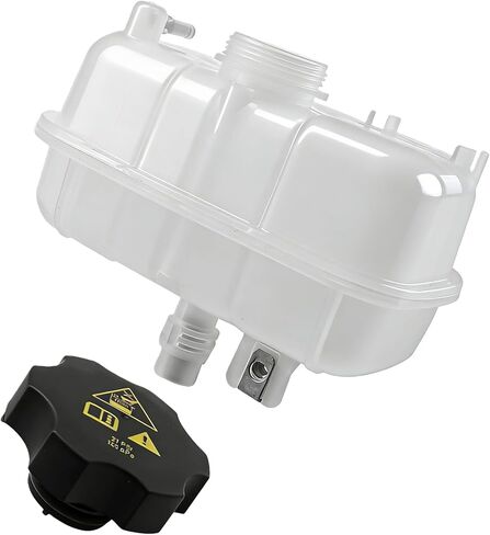 Engine Coolant Overflow Recovery Reservoir Tank with Cap Compatible with Jeep JL Wrangler 2018-2024, JT Gladiator 2020-2025 Replace 68283565AA 68283565AB 2411294 in Saudi Arabia