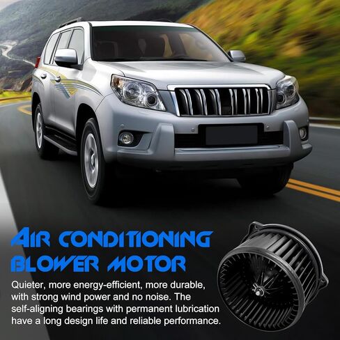 HVAC Heater Blower Motor Fan Assembly, Compatible with 2003 2004 2005 2006 2007 2008 Toyota Corolla, 2003 2004 2005 2006 2007 Matrix, L4 1.8L Replaces 87103-02370 8710302050 in Saudi Arabia