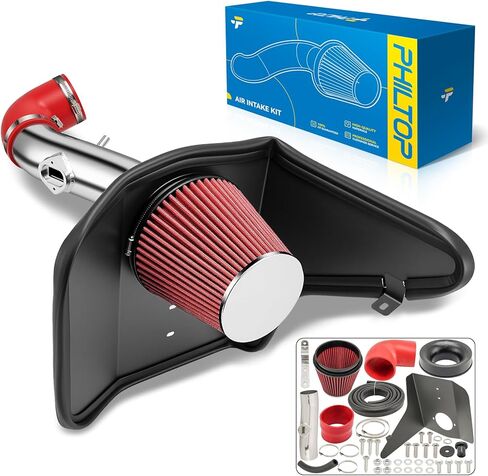 PHILTOP Cold Air Intake Kit for 1989 1990 1991 1992 1993 Mustang 5.0L (Blue) in Kuwait