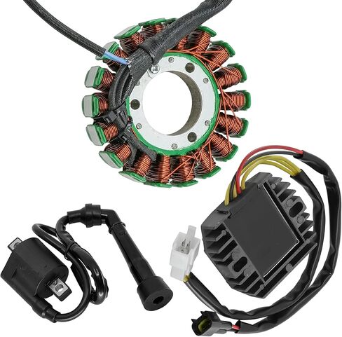 مقوم ومنظم الجزء الثابت من الكالتريك متوافق مع سوزوكي DRZ400 DR-Z400S 2004-2024 وملف الإشعال in Kuwait