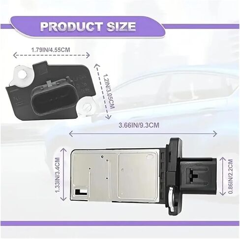MAF Mass Air Flow Meter Sensor Applicable 3L3A-12B579-BA 3L3A12B579BA 4515688 Compatible With E250 E350 Edge Escape Expedition Explorer in Saudi Arabia