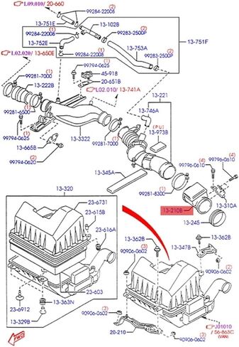 AFM Air Flow E5T51072 Mass Maf Sensor 1998-2007 Courier Econovan Compatible With Mazda Bravo E2000 B2600 323 MX5 Premacy in Saudi Arabia