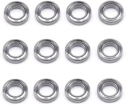 RC Repair Parts Compatible with Wltoys 144001 124019 124018 RC Car Upgrade Modification Parts Accessories 12Pcs Bearing 144001-1296 in Kuwait
