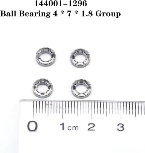RC Repair Parts Compatible with Wltoys 144001 124019 124018 RC Car Upgrade Modification Parts Accessories 12Pcs Bearing 144001-1296 in Kuwait