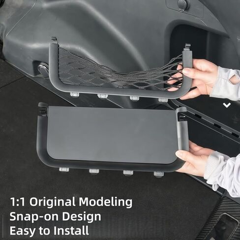 1PC Car Trunk Side Storage Baffle Rear Cargo Storage Panel Partition Board Compatible with 2020 2021 2022 2023 2024 2025 Rav 4 Trunk Compartment Accessory in Saudi Arabia