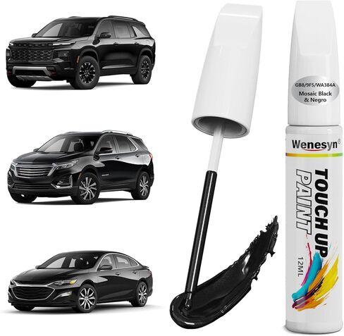 طلاء GAZ/WA8624 Summit White Touch Up متوافق مع شيفروليه، مزيل خدوش طلاء السيارة لإصلاح النكات والرقائق، دهانات السيارات تطابق تمامًا Chevy Silverado/Equinox/Malibu/Trax/Tahoe in Saudi Arabia