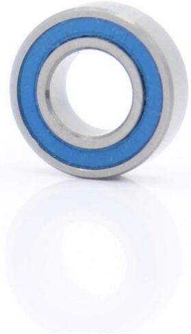 Power Transmission Products 6Pcs R166-2RS Bearings for Hobby RC Car Truck Blue Sealed Inch ABEC-3 R166RS Shaft Ball Bearing R166 Parts in Kuwait