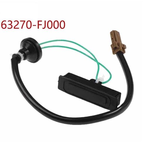 Car Boot Flaps, Compatible with Subaru, Compatible with Crosstrek 2012 2013 2014 2015 2016 2017 Car Trunk Lock Push Button Tailgate 63270-FJ000 Car Boot Flaps in Kuwait