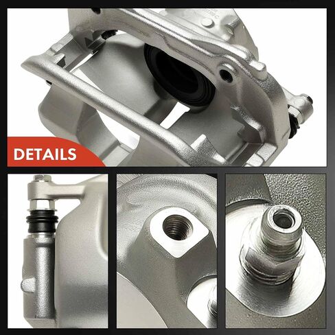 A-Premium Disc Brake Caliper Assembly with Bracket Compatible with Mercedes-Benz Vehicles - C300 2015-2022, E300 2018-2019 - Front Right Passenger Side in Kuwait