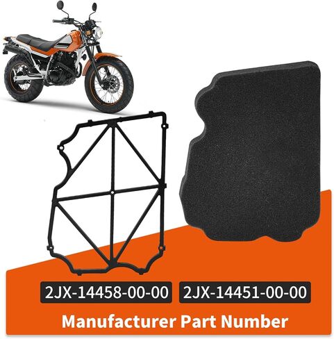 Air Filter + Guide Holder For Yamaha TW200 1987-2024 2JX-14451-00-00 in Kuwait