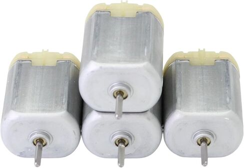 Automobile 10mm Flat Shaft Central Door Lock Actuator Motor FC-280PC FLAT SHAFT, D Spindle, Power Locking Repair Engine. 4 Pack in Saudi Arabia