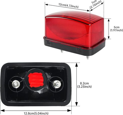 Rear Brake Tail Light for Yamaha Rhino 450 660 700 Big Bear 400 250 Kodiak 400 450 700 Bruin 350 YFZ 450 Viking in Kuwait