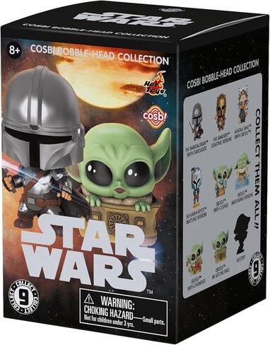 YuMe Star Wars Cosbi Bobble Head Series 3 Collectible Mini Figure & Accessories | Blind Box Collection | Official Merchandise | Surprise Toy Gift | Collect All 9 Figures (8 Plus 1 Rare Chase) in Saudi Arabia