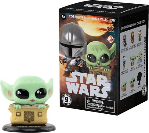 YuMe Star Wars Cosbi Bobble Head Series 3 Collectible Mini Figure & Accessories | Blind Box Collection | Official Merchandise | Surprise Toy Gift | Collect All 9 Figures (8 Plus 1 Rare Chase) in Saudi Arabia
