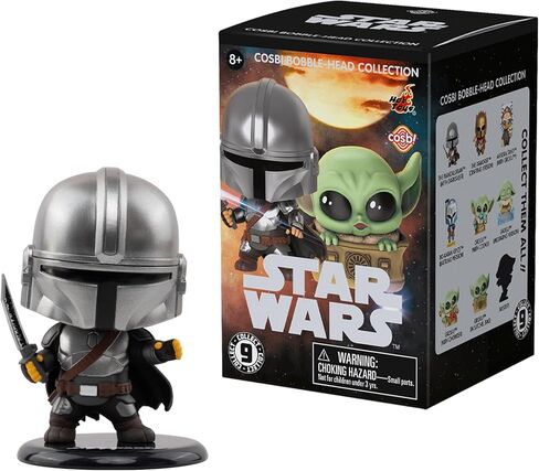 YuMe Star Wars Cosbi Bobble Head Series 3 Collectible Mini Figure & Accessories | Blind Box Collection | Official Merchandise | Surprise Toy Gift | Collect All 9 Figures (8 Plus 1 Rare Chase) in Saudi Arabia