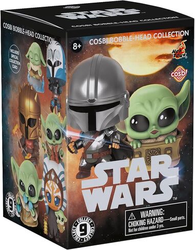 YuMe Star Wars Cosbi Bobble Head Series 3 Collectible Mini Figure & Accessories | Blind Box Collection | Official Merchandise | Surprise Toy Gift | Collect All 9 Figures (8 Plus 1 Rare Chase) in Saudi Arabia