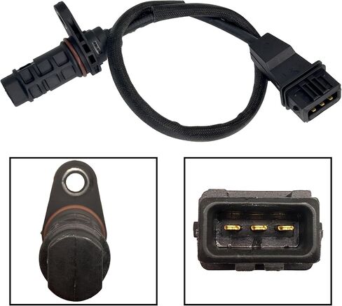 Crankshaft Position Sensor Compatible with Hyundai Tucson/Santa Fe/Sonata Kia Forte/Optima/Sportage 2.0L 2.4L 2006-2015 Replaces 39180-25300 3918025200 3918025300 18025200 907-788 235-1160 in Saudi Arabia