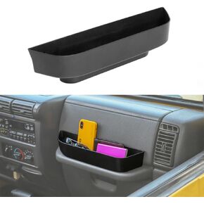 Co-Pilot Side Grab Handle Organizer Storage Box Grab Bar Tray for Jeep TJ Wrangler 1997-2006 Passenger Tray Car Interior Accessories in Saudi Arabia