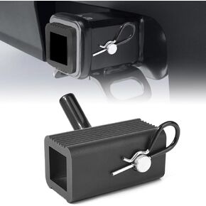 2" to 1-1/4" Hitch Receiver Reducer Sleeve with Hitch Pin & Clip - 2 Inch to 1.25 Inch Tow Hitch Adapter Plug-in Converter for Car in Saudi Arabia