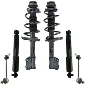 Suspension Kit Assemblies Shock Strut Linkages Sway Bar Front Rear for Kia for Soul 2.0L 2010-2011 in Kuwait